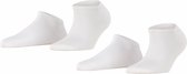 Esprit Uni 2-Pack Dames Sneakersokken - Wit - Maat 35-38