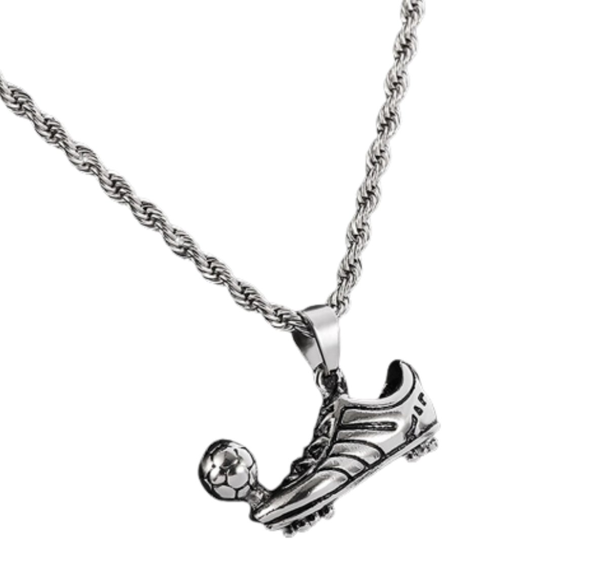 HIJONES Vrouwen Mannen Nummer Hanger Ketting Charm Chain