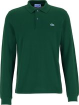 Lacoste Classic Fit polo lange mouw - groen -  Maat: 3XL