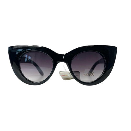 Dames Zonnebril - Zonnebrillen - Cat eye Zonnebril - Ronde versie - UV4000 - Zwart