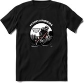 Mountainbiking T-Shirt | Mountainbike Fiets Kleding | Dames / Heren / Unisex MTB shirt | Grappig Verjaardag Cadeau | Maat 3XL