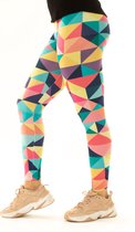 Driehoek Legging van Festivalleggings - 2 Benen 3 Hoeken - High Waist - Comfortabel - Ademend - Zachte Stof