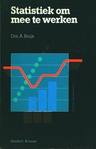 Boek cover Statistiek om mee te werken - Buijs - Statische methoden boek van A. Buijs