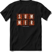 Summer Paradise | TSK Studio Zomer Kleding  T-Shirt | Oranje | Heren / Dames | Perfect Strand Shirt Verjaardag Cadeau Maat 3XL