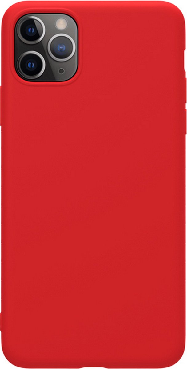 Nillkin Rubber-Wrapped TPU Back Case - Geschikt voor Apple iPhone 11 Pro (5.8") - Rood