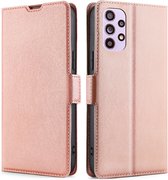 Folio Book Case - Samsung Galaxy A33 Hoesje - Rose Gold