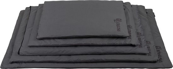 Benchkussen - Van Waterafstotend & Afwasbaar All Season Materiaal en Fleece - District 70 LODGE in 3 Kleuren van S tot XXL - Kleur: Donkergrijs, Maat: XL - 107 x 71 x 6 cm