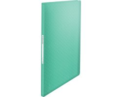 EsselteColour'Breeze A4 Showalbum met Reliëfpatroon Inclusief 60 Hoezen - Capaciteit tot 120 Vellen - Groen
