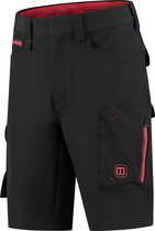 Macseis Mactronic korte werkbroek zwart/rood maat 56