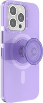 PopSockets PopCase for Magsafe - Coque de téléphone avec bouton de téléphone pour Apple iPhone 13 Pro - Violet