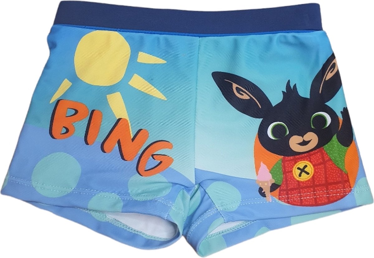 Bing Bunny - Zwembroek Bing Bunny - jongens - navy- maat 98