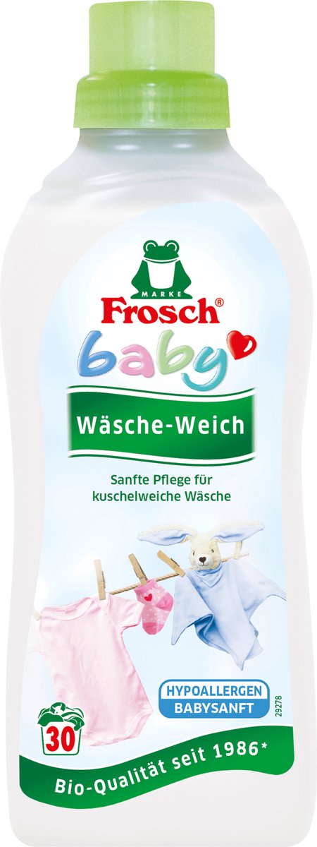 Frosch Wasverzachter babywas zacht 30 WL, 750 ml