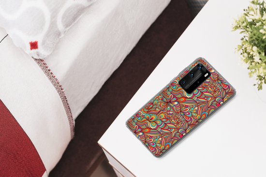 Coque Huawei P40 Pro - Design - Années 1970 - Fantasy - Couleur - Coque de téléphone en Siliconen