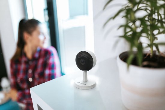 Foscam X4 Beveiligingscamera - Binnencamera - Super HD - Dual-band - Persoonsdetectie - Baby monitor - 4MP - Wit van Foscam — afbeelding 2