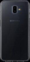 Mobigear Doorzichtig Hoesje geschikt voor Samsung Galaxy J6 Plus Telefoonhoesje Flexibel TPU Extra Dun | Mobigear Ultra Thin Backcover | Doorzichtig Telefoonhoesje Galaxy J6 Plus | Galaxy J6 Plus Case | Back Cover - Transparant