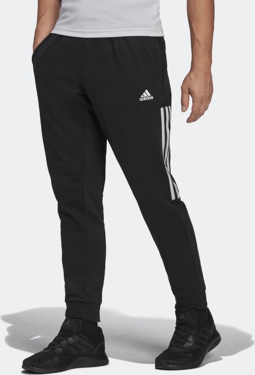 Survêtement Fitness homme coton - Adidas Aeroready gris chiné ADIDAS