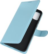 Mobigear Telefoonhoesje geschikt voor HONOR 9X Lite Hoesje | Mobigear Classic Bookcase Portemonnee | Pasjeshouder voor 3 Pasjes | Telefoonhoesje voor Pinpas / OV Kaart / Rijbewijs - Blauw