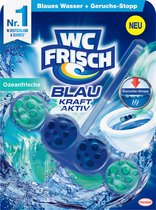 WC-Frisch Toiletblok power-active blauwe spoeler ocean freshness, 1 st
