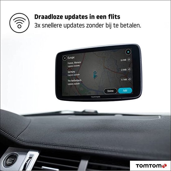 Navigation automobile TomTom GO Discover 5" avec couverture cartographique  Monde | bol