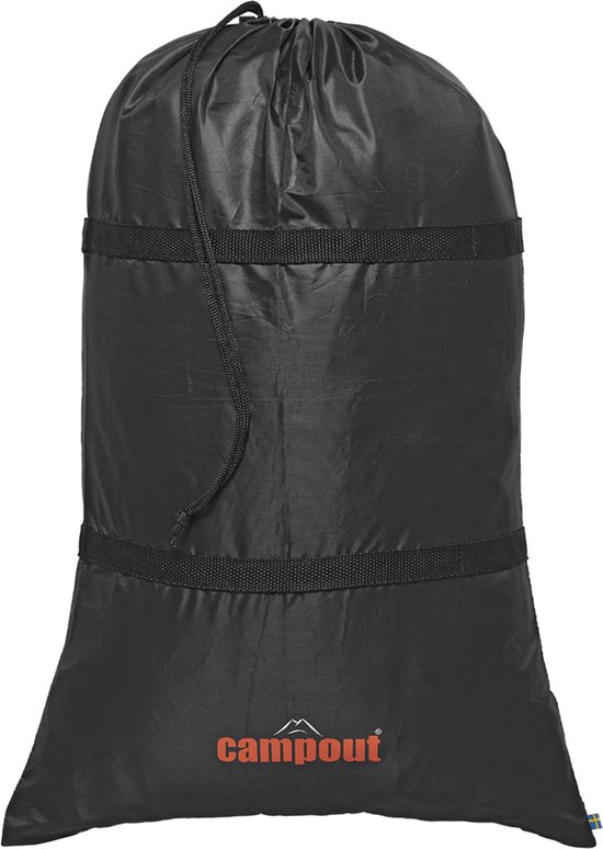 Campout Tochtstrook met Opbergvakken - 50 x 410-800 cm - Tochtstopper - Tochtstrip - Extra Comfort en Opbergruimte - Voor Caravans en campers 4 - 8 m - Tot 50 cm hoogte - 2 opbergvakken - Incl. tentharingen & Opbergtas van Campout — afbeelding 5