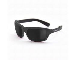 Kushies - Zonnebril - Beachtime - Baby - 6-18 maanden - Jongens en Meisjes - UV380 bestendig - Zwart