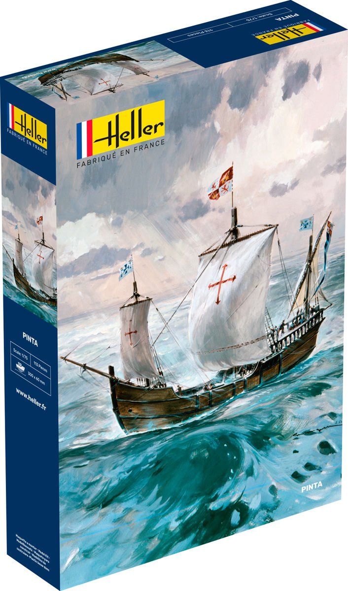 Heller Modelbouwpakket Schepen - 80816 Pinta Ship Plastic - 1:75 - Modelbouw