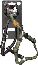 AFP Off Street Dog Non-pull Harness Olive Green XL