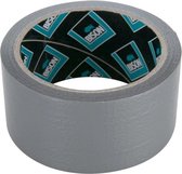 Bison Ducktape - Klus & Reparatie Tape | Duct Tape | Duck Tape |Multi Purpose Tape - Waterproof |Zwarte Tape | 50mm x 20 Meter - Grijs - Universeel
