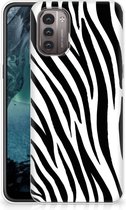 Trendy Telefoonhoesjes Nokia G21 | G11 Smartphone hoesje Zebra