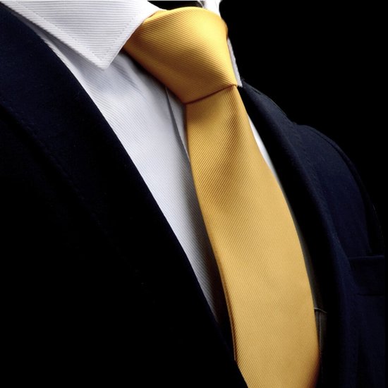 Cravate Sorprese - Or - 100% Soie - Cravattes pour homme