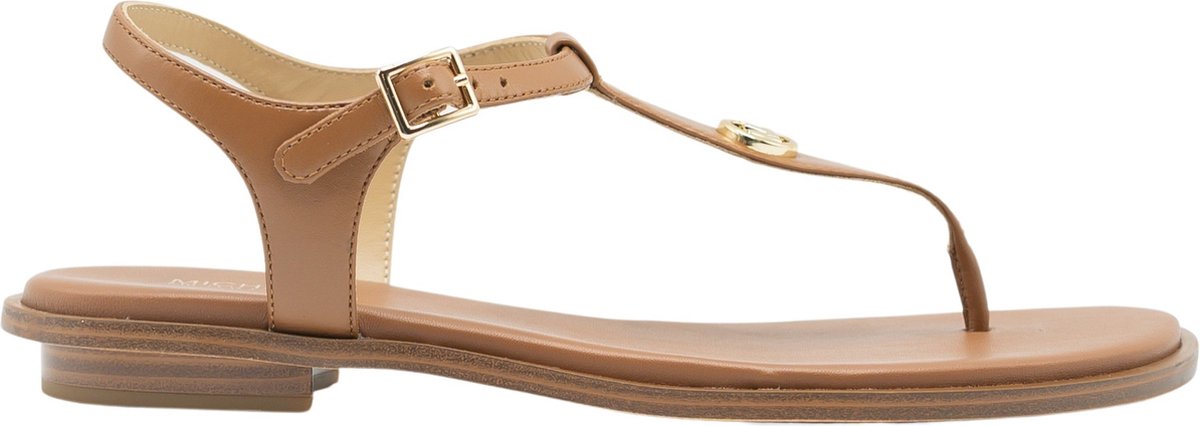 Michael Kors Plate Thong Dames Sandalen - Bruin - Maat 41
