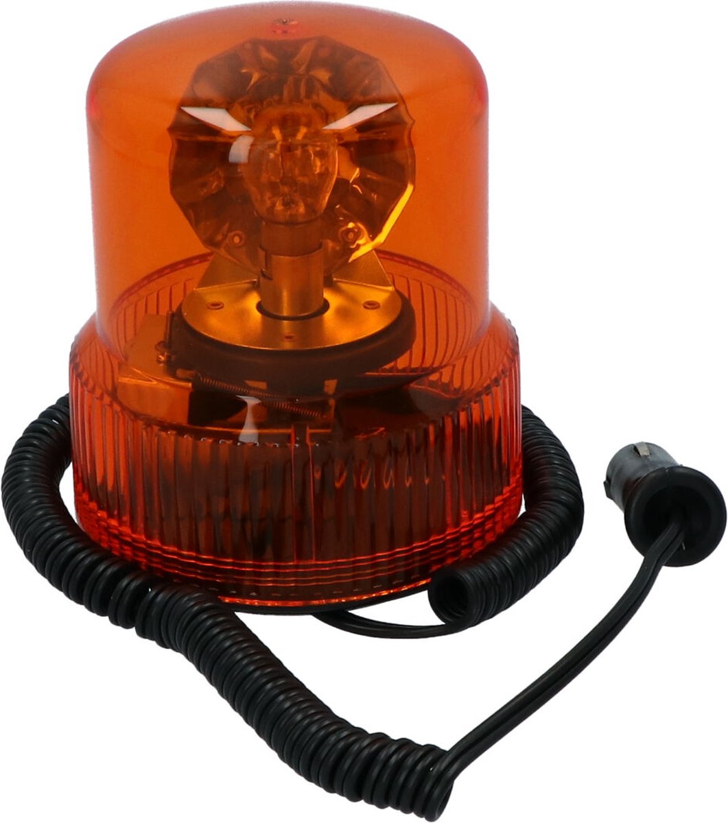 LED Oranje Zwaailamp, 12-100V I JVD PARTS