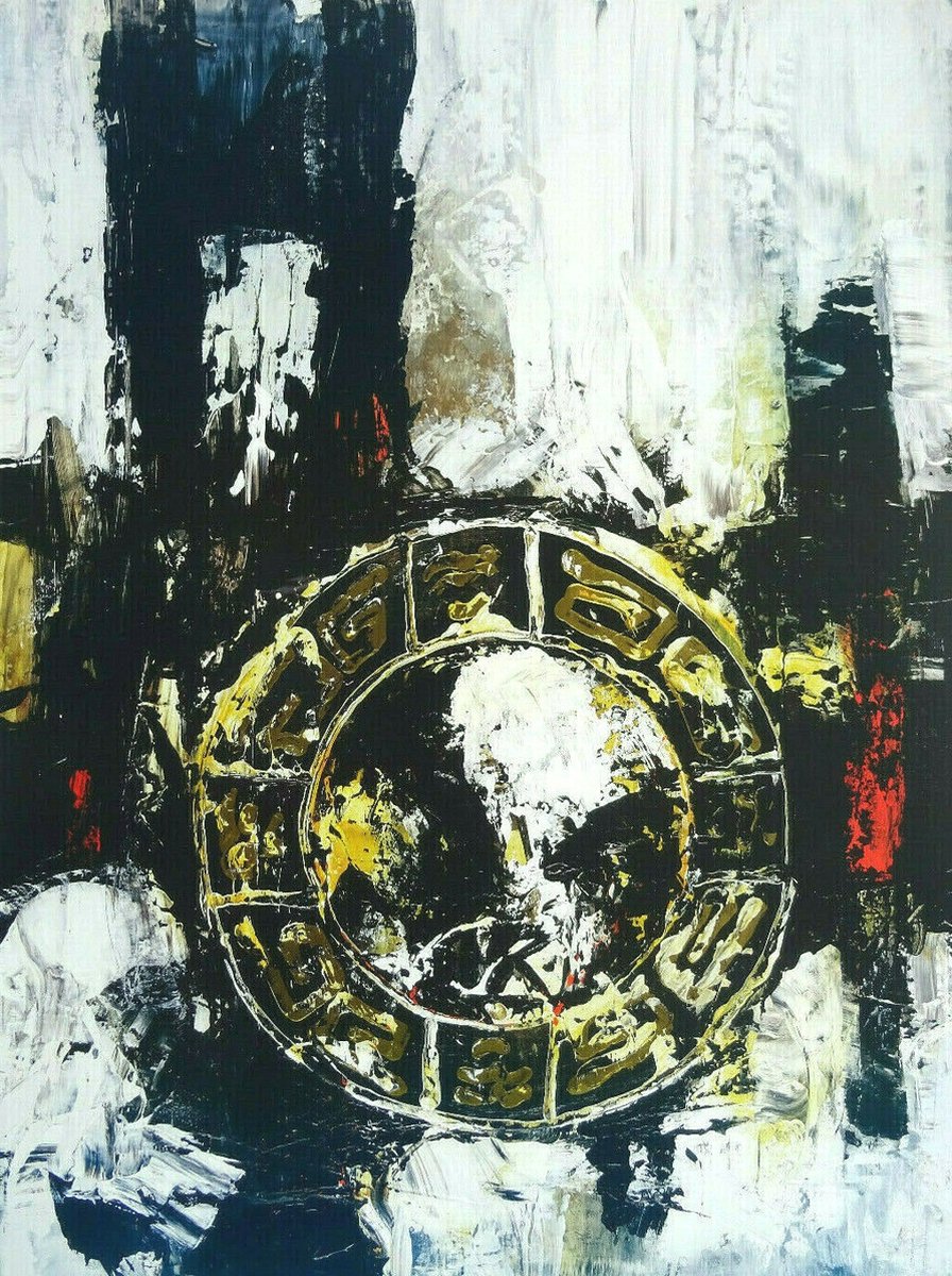 poster Verkerke Hans Van Horck - Beyond Black, white & gold 60 x 80 cm