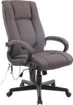 Chaise de bureau Clp XL Sparta XM - Tissu - Gris foncé