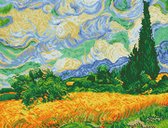 DIAMOND DOTZ Wheat Fields Van Gogh - Diamond Painting - 24208 Dotz - 51x39 cm