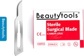 Scalpels - Pédicure / Couteaux Bistouri - NR. 15 (100 pièces - individuellement / emballage stérile) - (BP-0676)