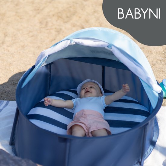 Babymoov Babyni Speelruimte & extra bedje Anti-UV FPS 50+ Marinière van Babymoov — afbeelding 4