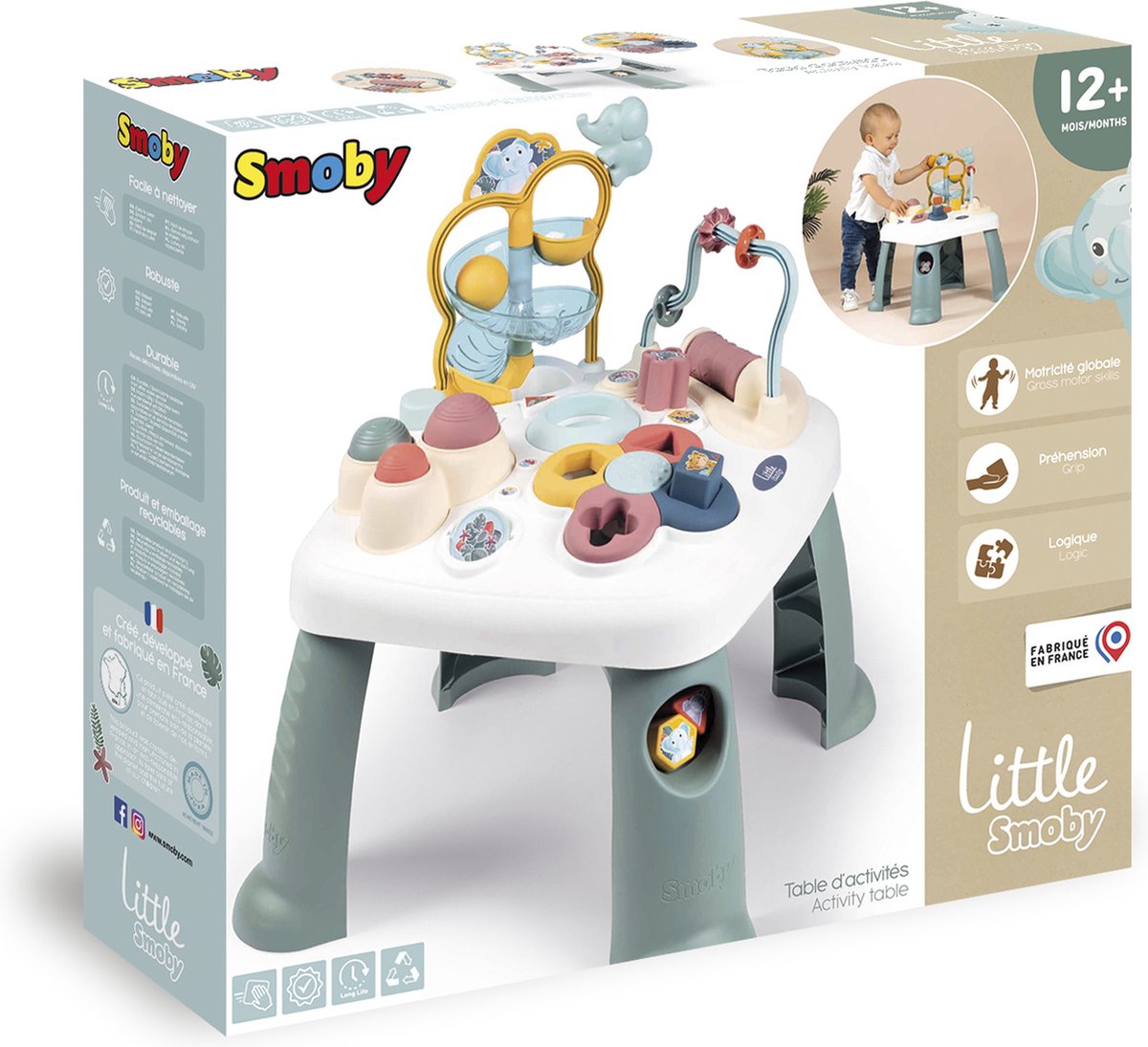 Table d'activités Little Smoby | Jeux | bol