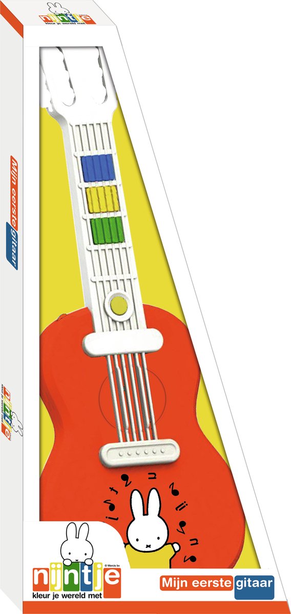 Nijntje speelgoedinstrument - Mijn eerste gitaar — afbeelding 2