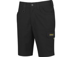 STØRVIK Ron Ripstop Korte Werkbroek Heren - Ademend Werkshort - Lichtgewicht Werkbermuda - Werk Short - Maat L - Zwart