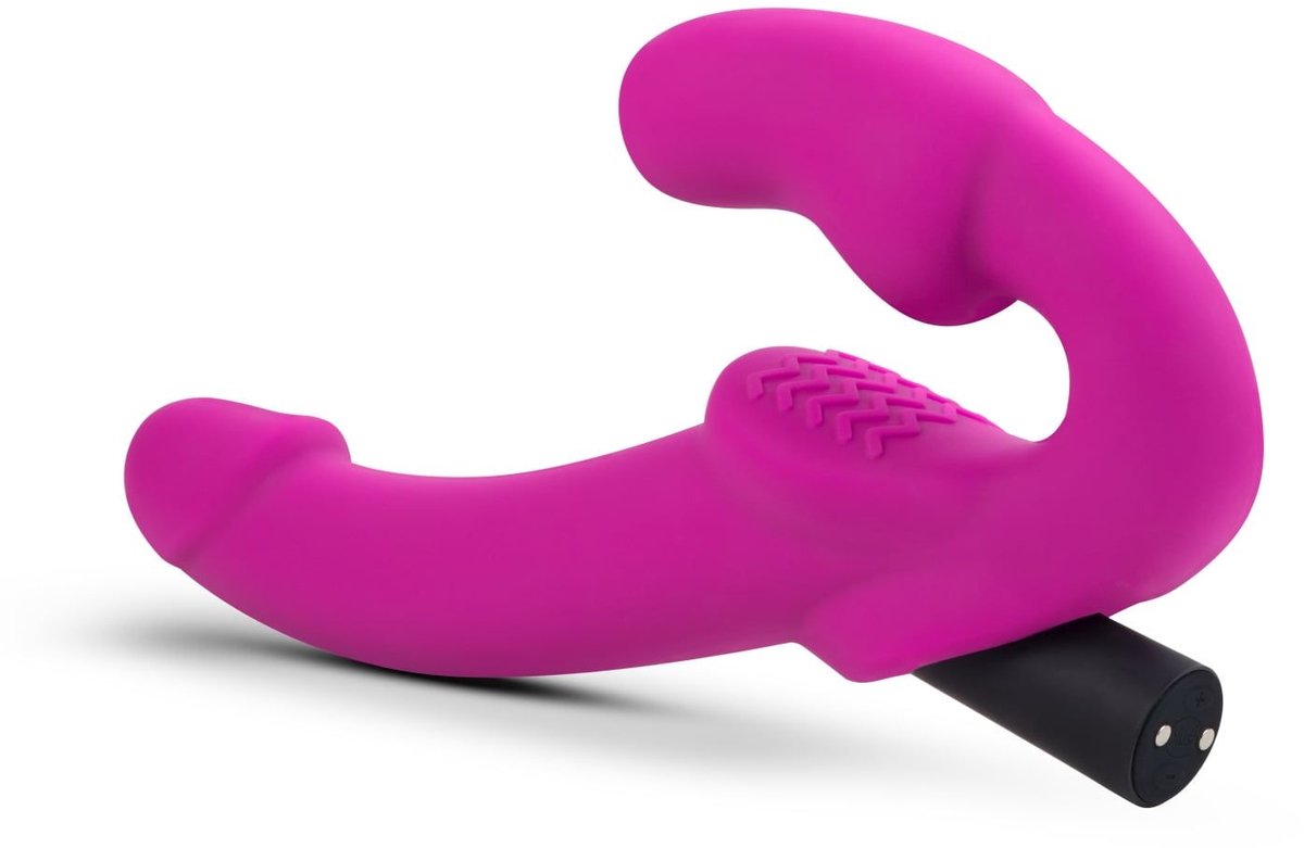 Temptasia - Estella Vibrerende Strapless Strap-on - Roze