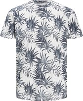 JACK&JONES ORIGINALS JORBLOOMER AOP TEE SS CREW NECK LN Heren T-Shirt - Maat XL