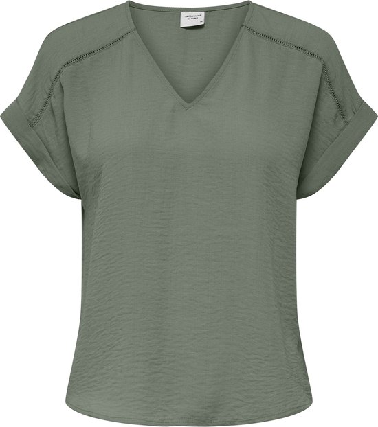 T-shirt femme JdY JDYRACHEL S/ S TOP WVN NOOS - Taille 40
