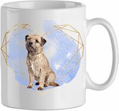 Mok Border terrier 1.5| Hond| Hondenliefhebber | Cadeau| Cadeau voor hem| cadeau voor haar | Beker 31 CL