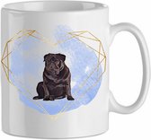Mok Pug 1.1| Hond| Hondenliefhebber | Cadeau| Cadeau voor hem| cadeau voor haar | Beker 31 CL