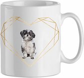 Mok Lhasa Apso 1.5| Hond| Hondenliefhebber | Cadeau| Cadeau voor hem| cadeau voor haar | Beker 31 CL