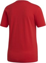 adidas Originals Trefoil Tee T-shirt Vrouwen rood DE32/FR34