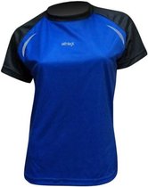 Pro-Active Dames Loopshirt S blauw/zwart