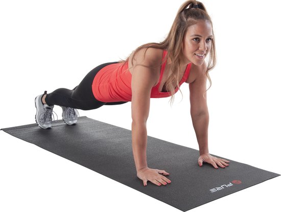 Pure2Improve Yogamat 172x61x0,4 cm zwart