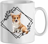 Mok Corgi 9.5| Hond| Hondenliefhebber | Cadeau| Cadeau voor hem| cadeau voor haar | Beker 31 CL